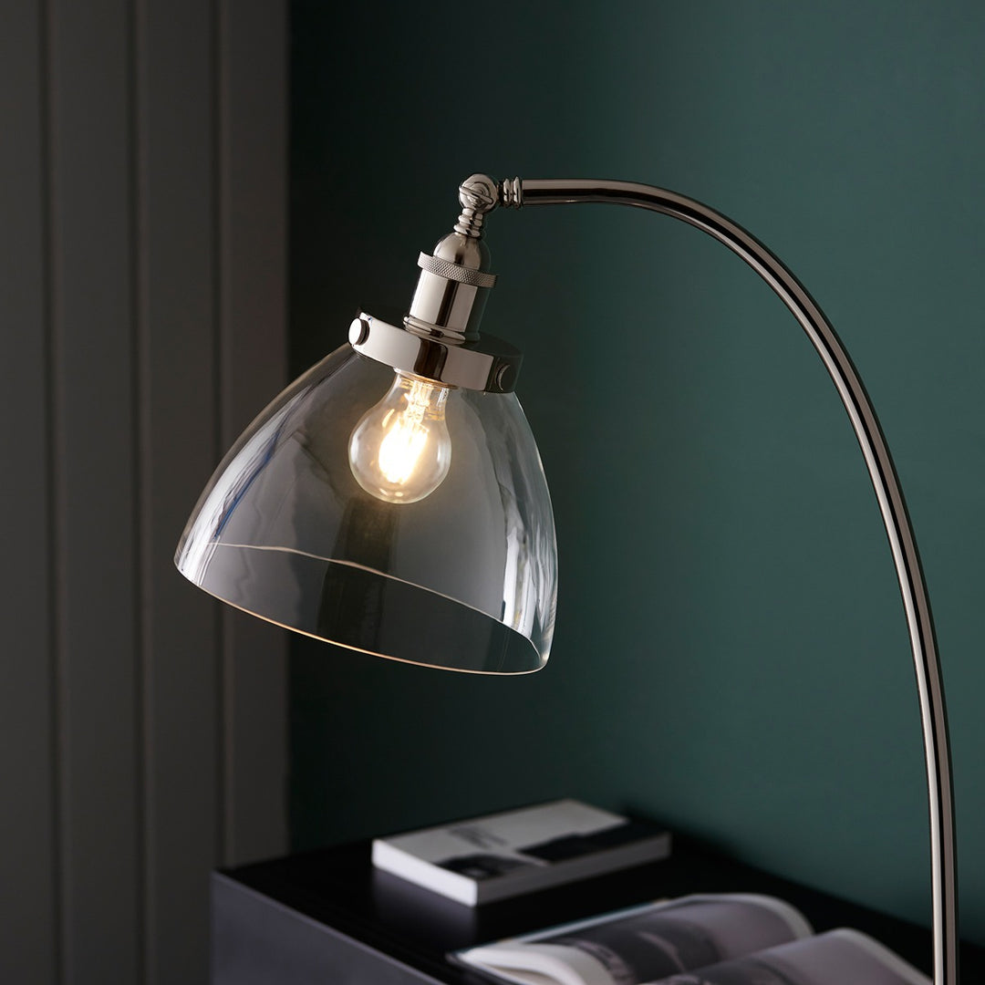 Hendon Floor Lamp - Bright Nickel Endon 6