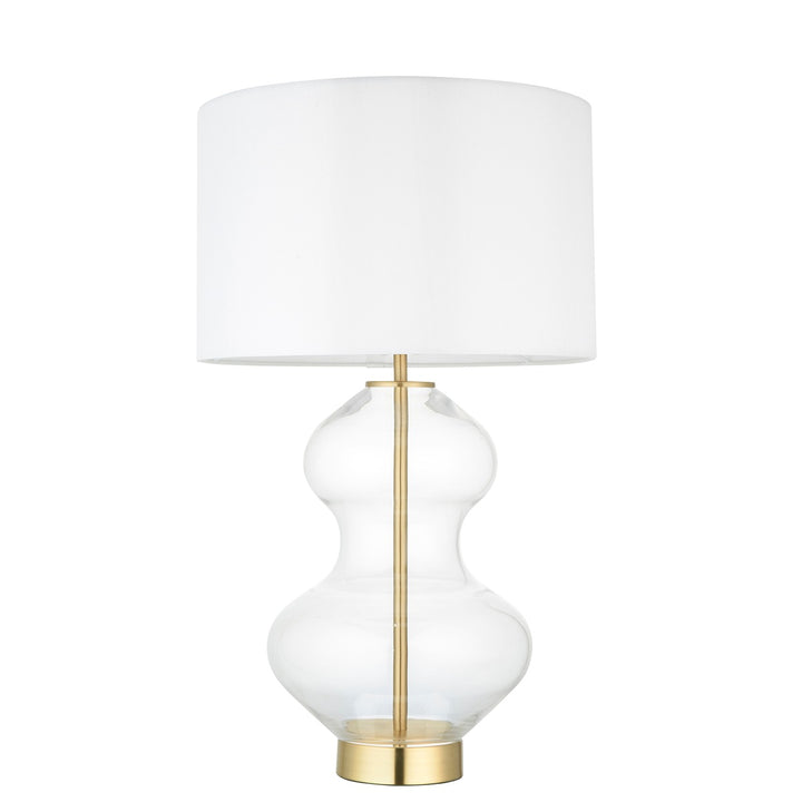Kola Shaped Table Lamp - Bright Nickel Endon 5