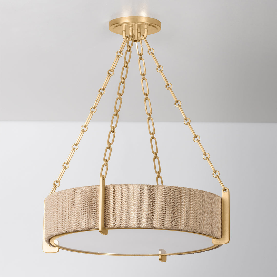 Quebec Chandelier Light - Gold Hudson Valley Lighting 5