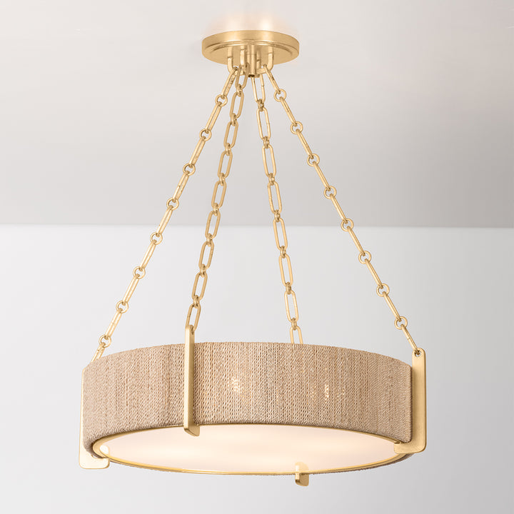 Quebec Chandelier Light - Gold Hudson Valley Lighting 6