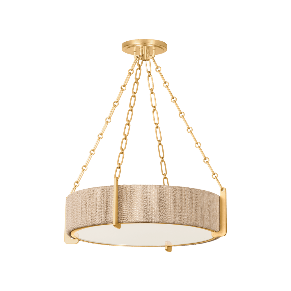 Quebec Chandelier Light - Gold Hudson Valley Lighting 1