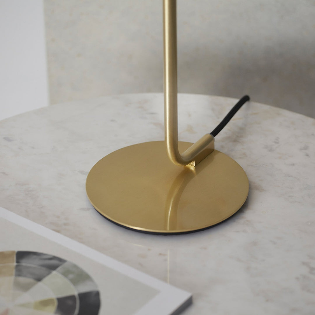 Marlo Table Lamp - Satin Brass Endon 7
