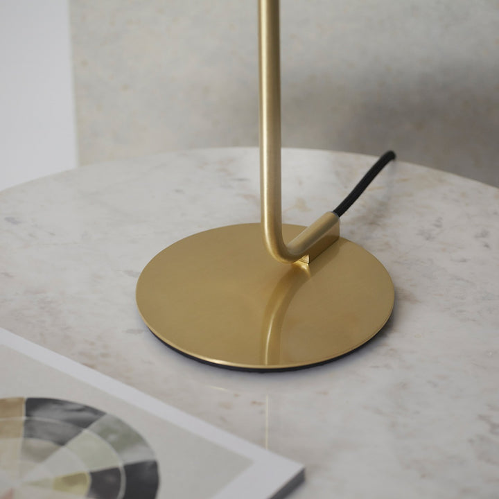 Marlo Table Lamp - Satin Brass Endon 7