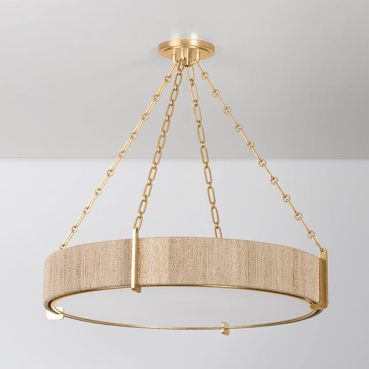 Quebec Chandelier Light - Gold Hudson Valley Lighting 7