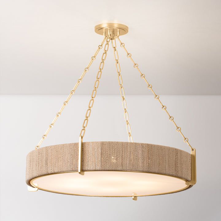Quebec Chandelier Light - Gold Hudson Valley Lighting 8