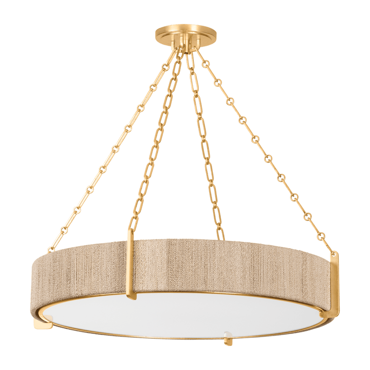 Quebec Chandelier Light - Gold Hudson Valley Lighting 4