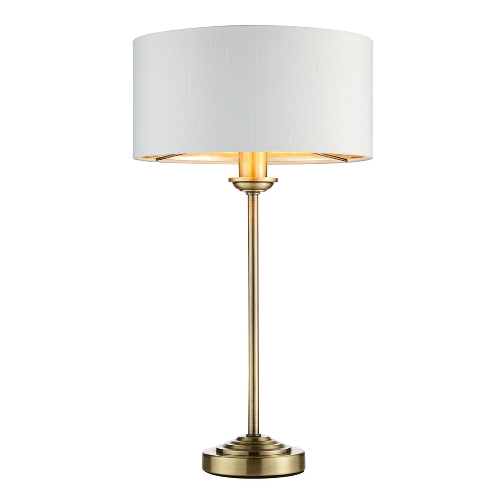 Highclere Table Lamp - Antique Brass Endon 2