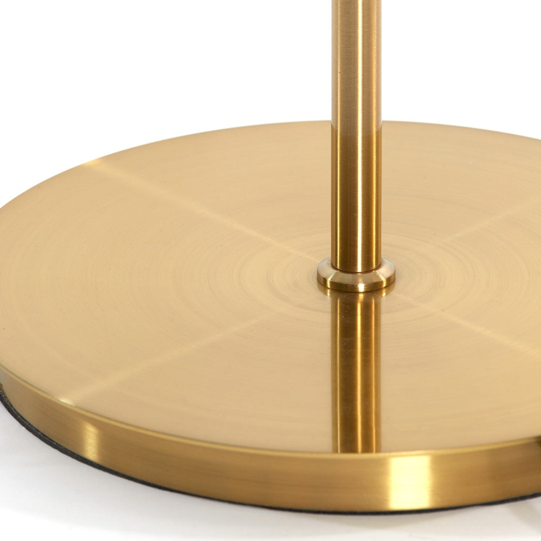 Magdala Floor Lamp - Gold & Brown Glass Light & Living 7