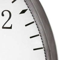 Hill Interiors Silver Pocket Watch Wall Clock