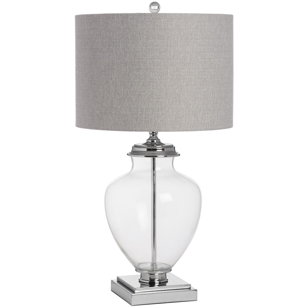 Hill Interiors Perugia Glass Table lamp