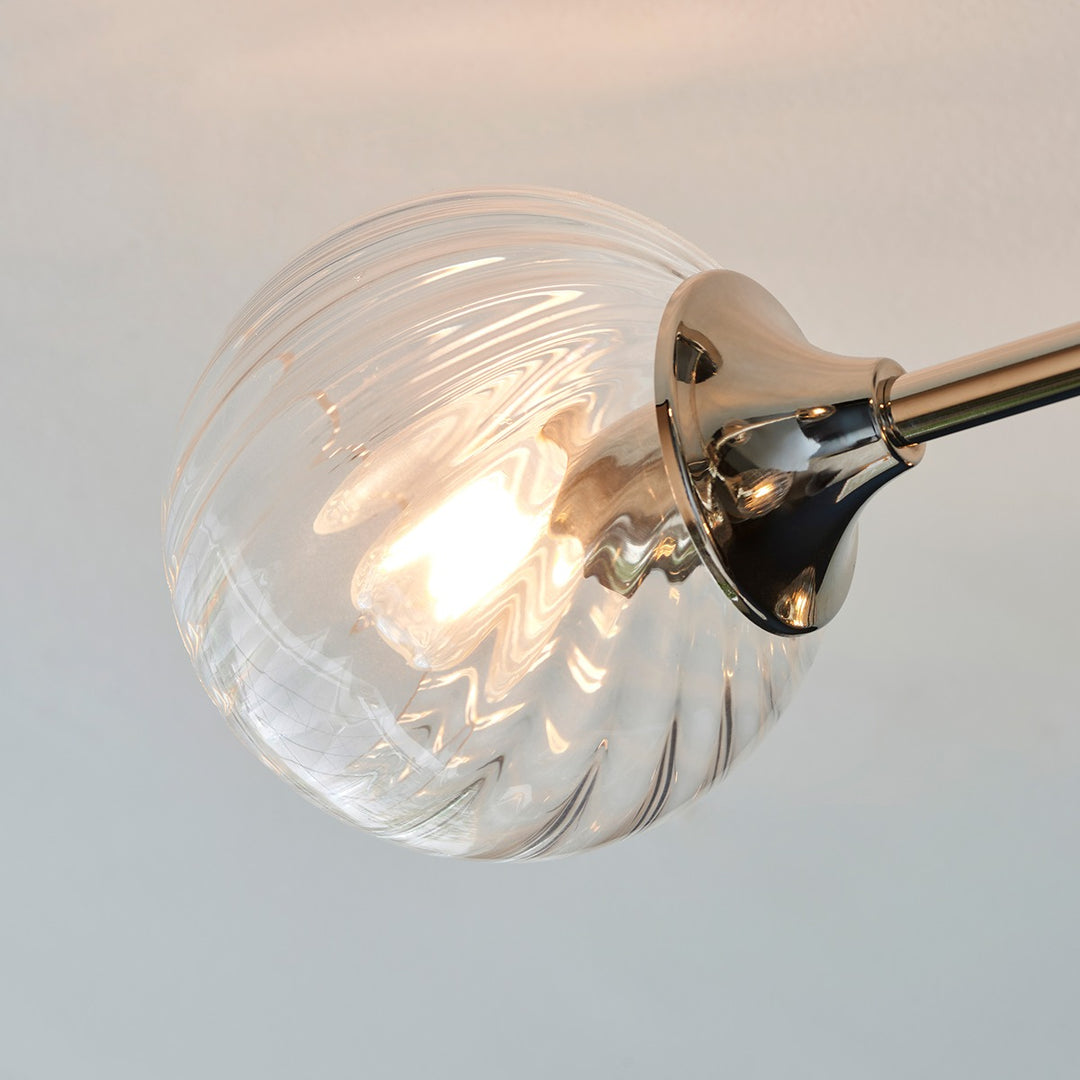 Allegra 6 Ceiling Light - Bright Nickel Endon 7