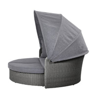 Olivia's Outdoor Slate Grey Bermuda Day Bed