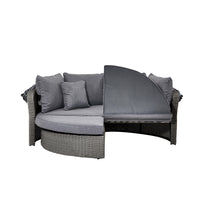 Olivia's Outdoor Slate Grey Bermuda Day Bed