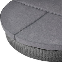 Olivia's Outdoor Slate Grey Bermuda Day Bed