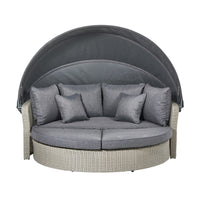 Olivia's Outdoor Stone Grey Coasta Day Bed