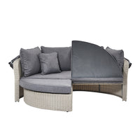 Olivia's Outdoor Stone Grey Coasta Day Bed