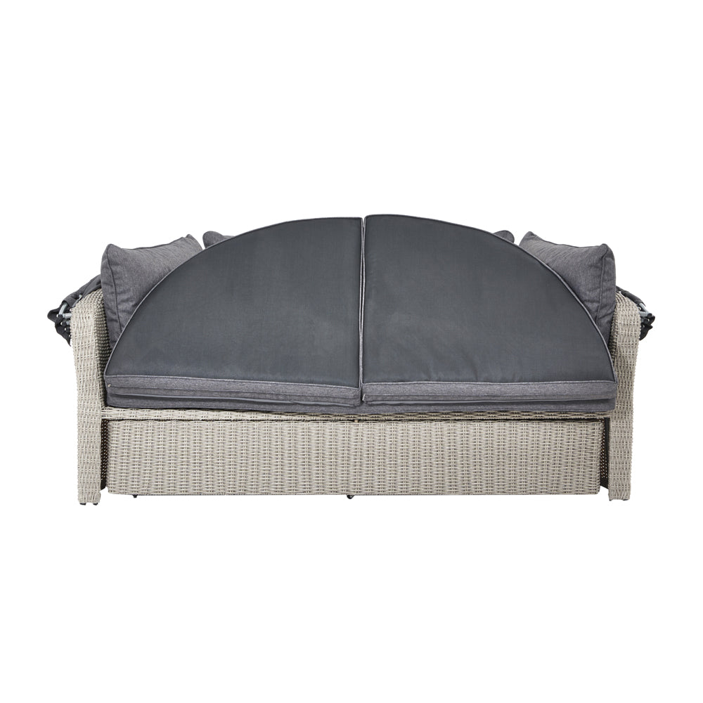 Olivia's Outdoor Stone Grey Coasta Day Bed