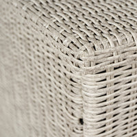 Olivia's Outdoor Stone Grey Large Cushion Box