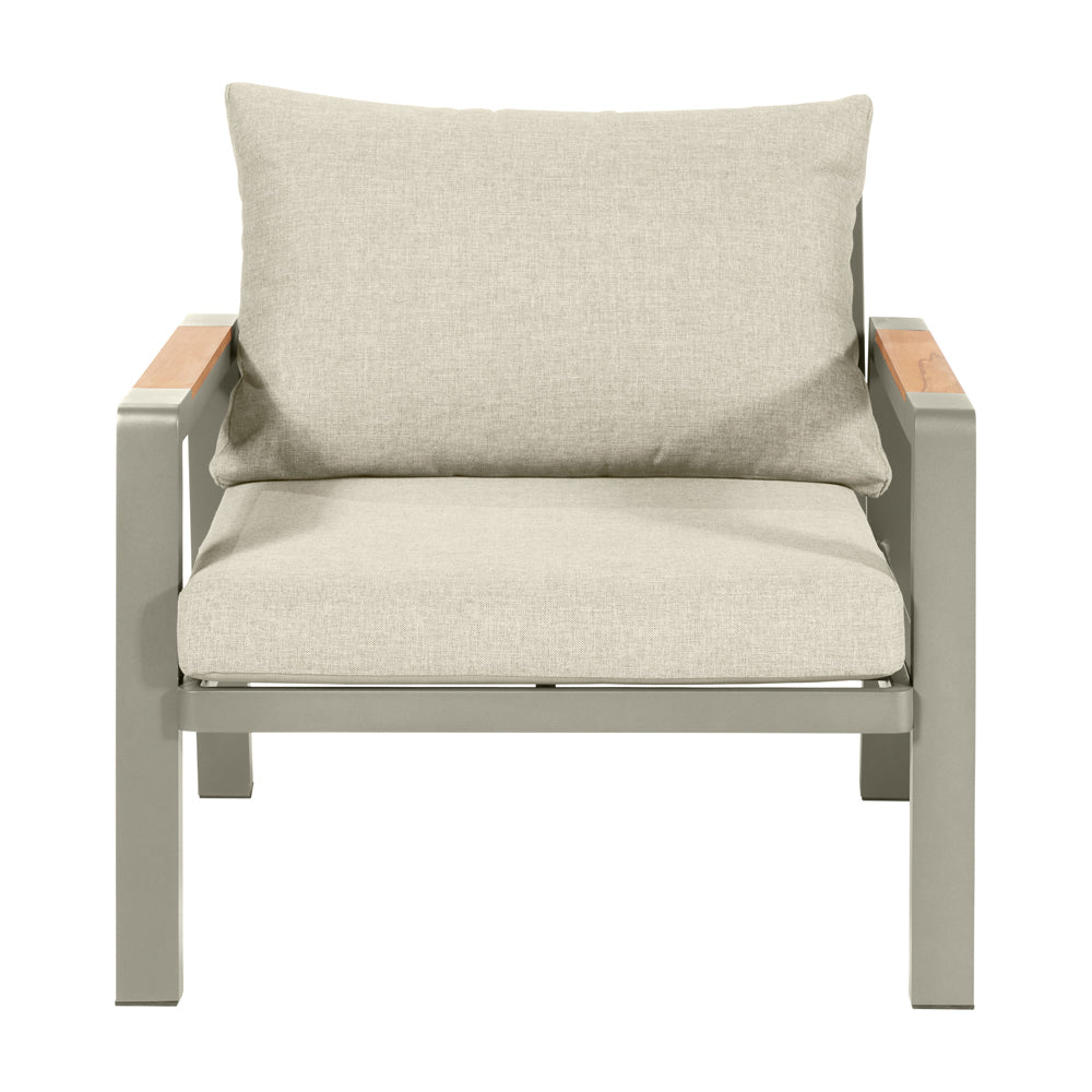 Olivia's Outdoor Oslo Limestone Lounge Set