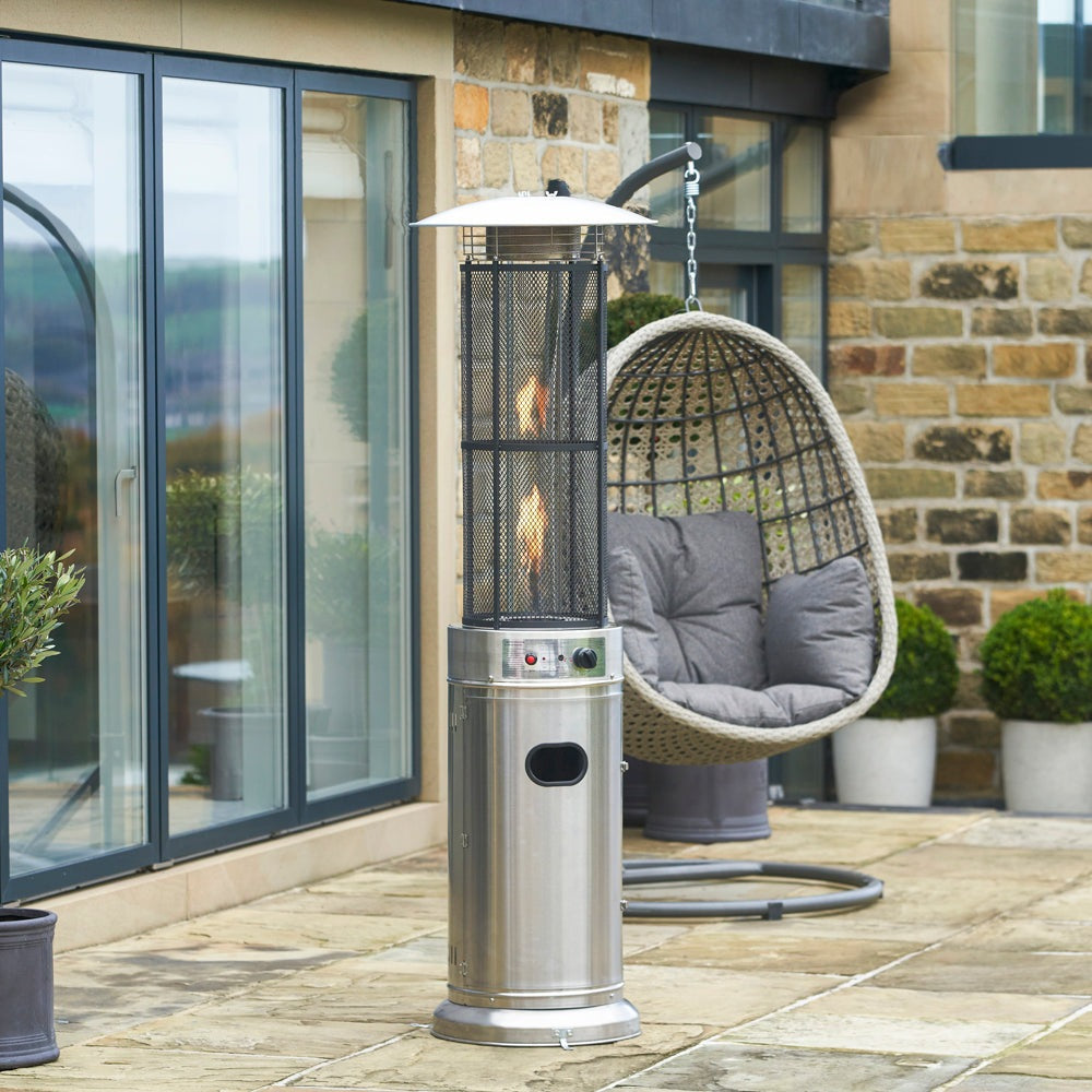 Olivia's Stainless Steel Cylinder Patio Heater