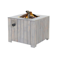 Cosicube 70 Grey Wash Fire Pit