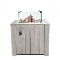 Cosicube 70 Grey Wash Fire Pit