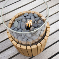 Cosiscoop Timber Round Fire Lantern