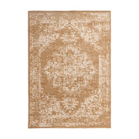 Olivia's Indoor Outdoor Natural and White Vintage Design Rug