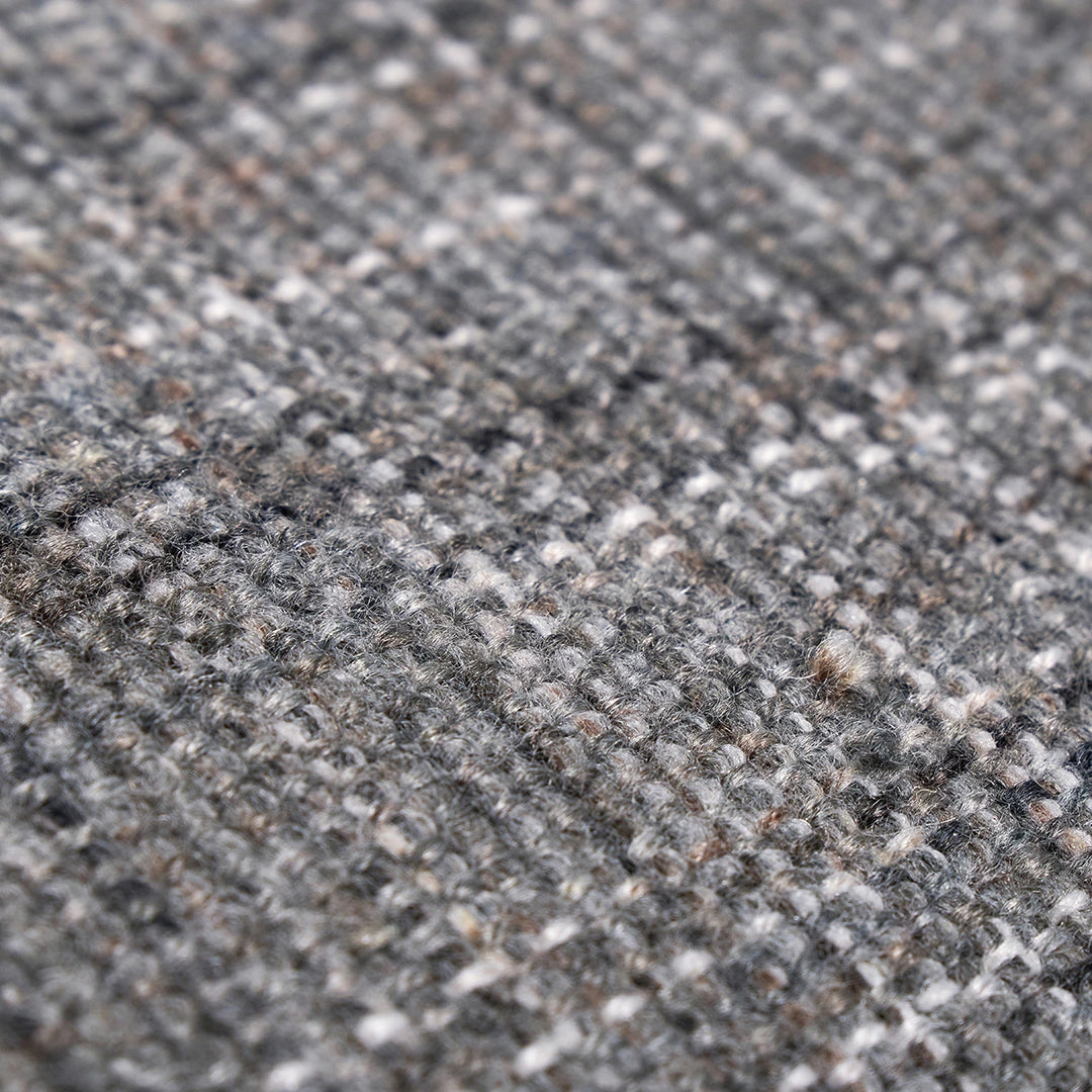 Indoor Outdoor Stripe Design Rug - Steel Grey
