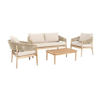 Olivia's Outdoor Dala Sage Green Lounge Set