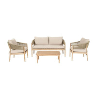 Olivia's Outdoor Dala Sage Green Lounge Set