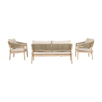 Olivia's Outdoor Dala Sage Green Lounge Set