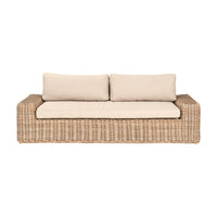 Olivia's Outdoor Garda Natural Antique Lounge Set