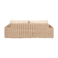 Olivia's Outdoor Garda Natural Antique Lounge Set