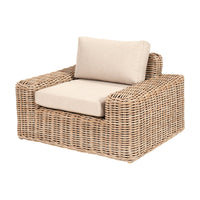 Olivia's Outdoor Garda Natural Antique Lounge Set