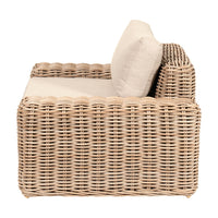 Olivia's Outdoor Garda Natural Antique Lounge Set