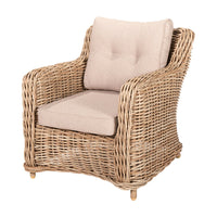 Olivia's Outdoor Baramino Natural Antique Lounge Set