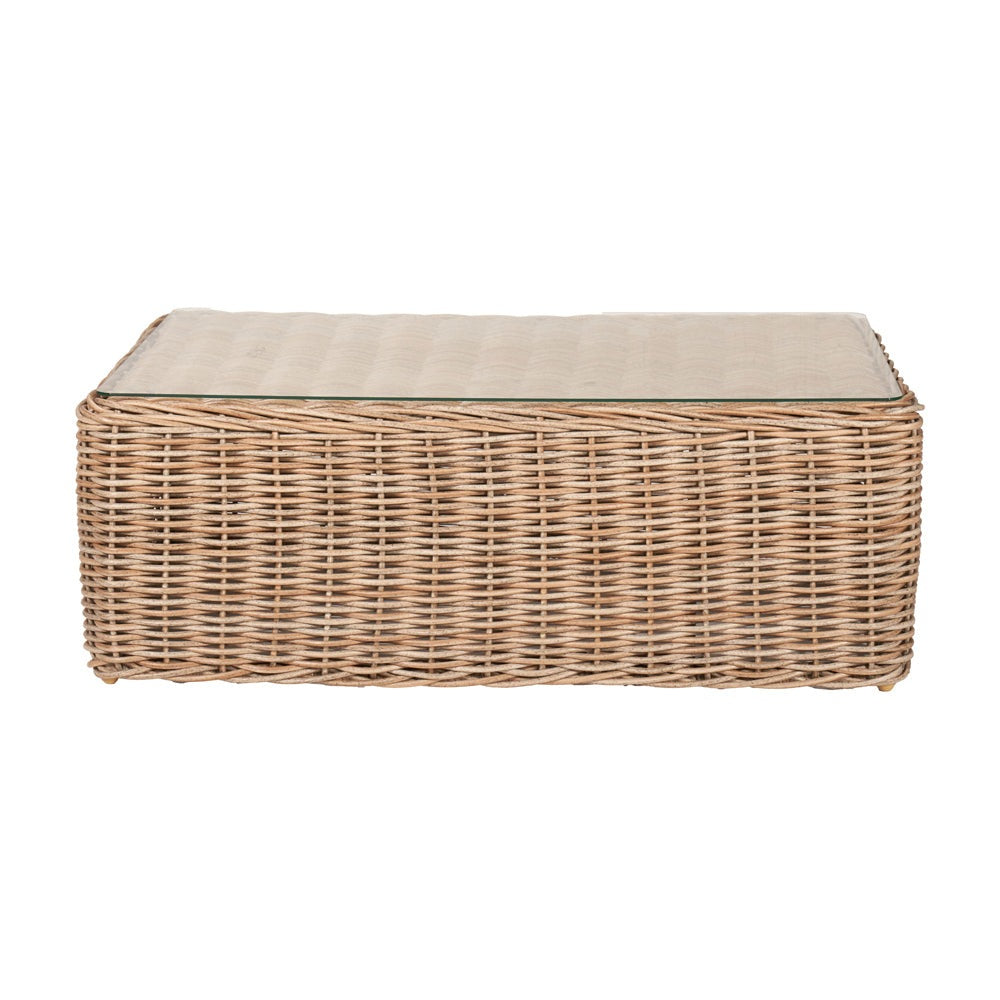 Olivia's Outdoor Baramino Natural Antique Lounge Set