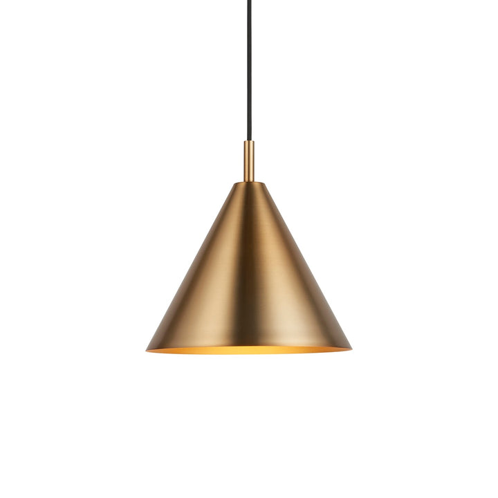 Cape Pendant Light - Antique Brass Endon 1