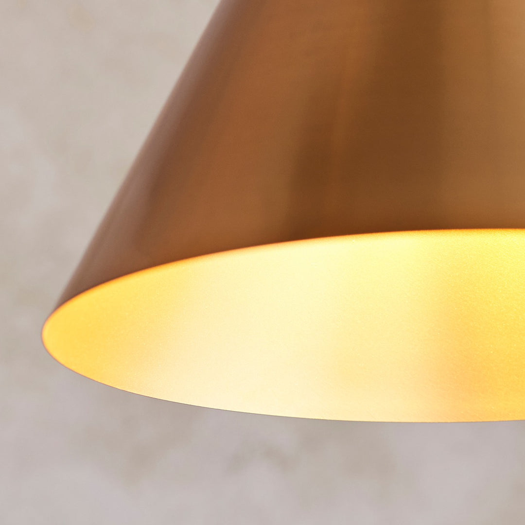 Cape Pendant Light - Antique Brass Endon 6