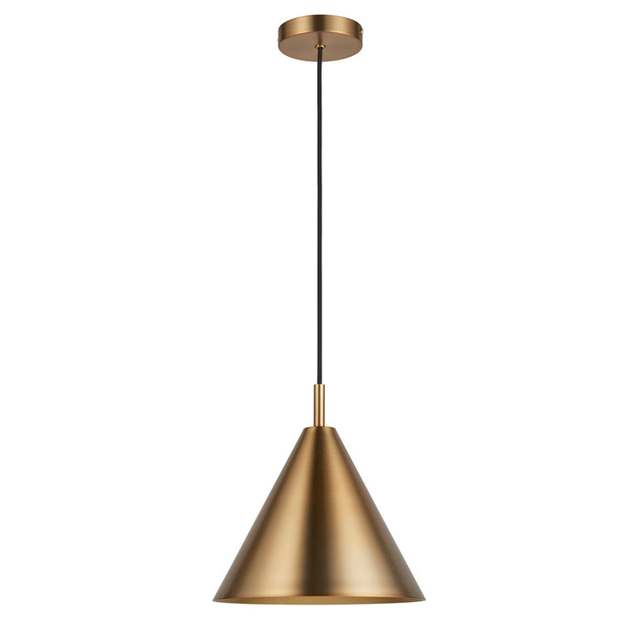 Cape Pendant Light - Antique Brass Endon 9