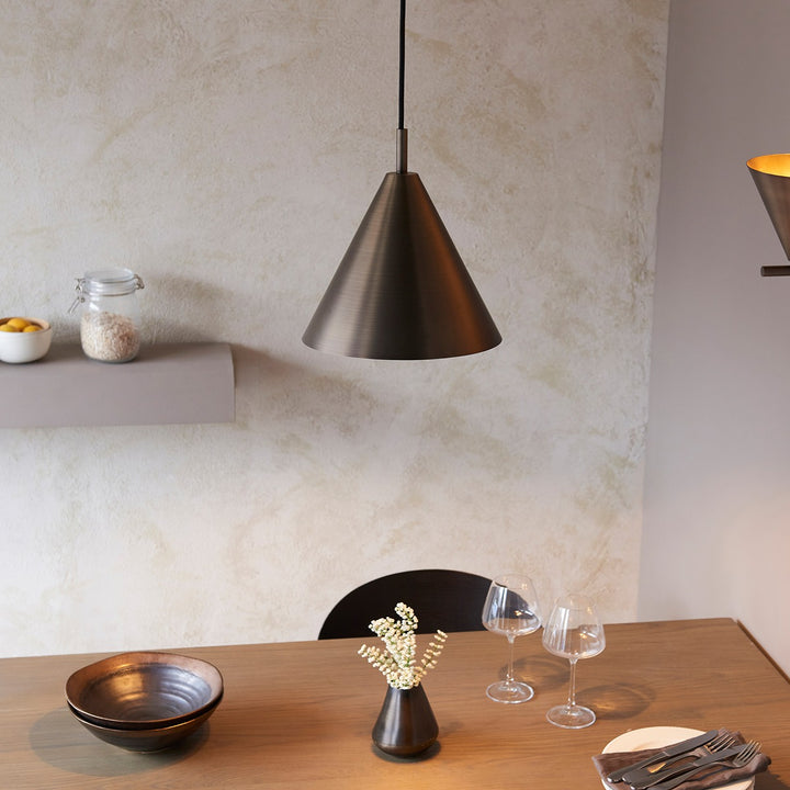 Cape Pendant Light - Antique Bronze Endon 3