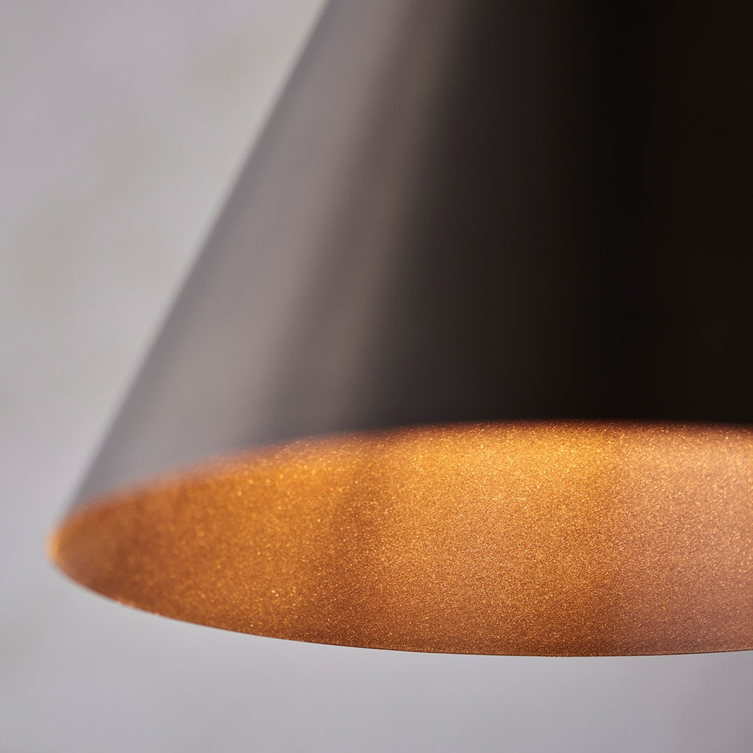 Cape Pendant Light - Antique Bronze Endon 5