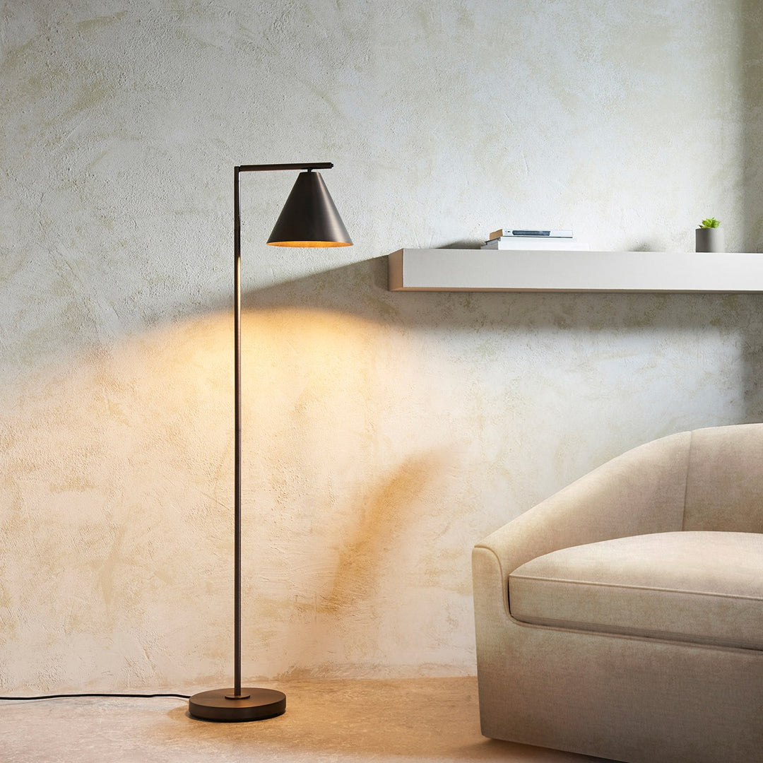 Cape Floor Lamp - Antique Bronze Endon 2