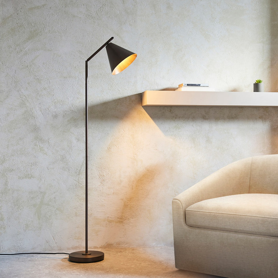 Cape Floor Lamp - Antique Bronze Endon 3