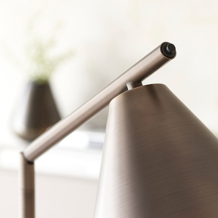Cape Floor Lamp - Antique Bronze Endon 6