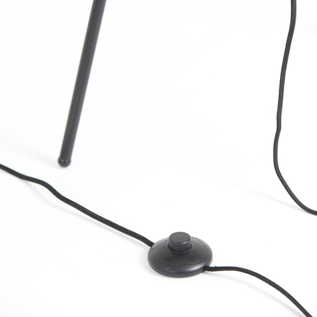 Mayson Floor Lamp - Matte Black & Smoked Glass Light & Living 9