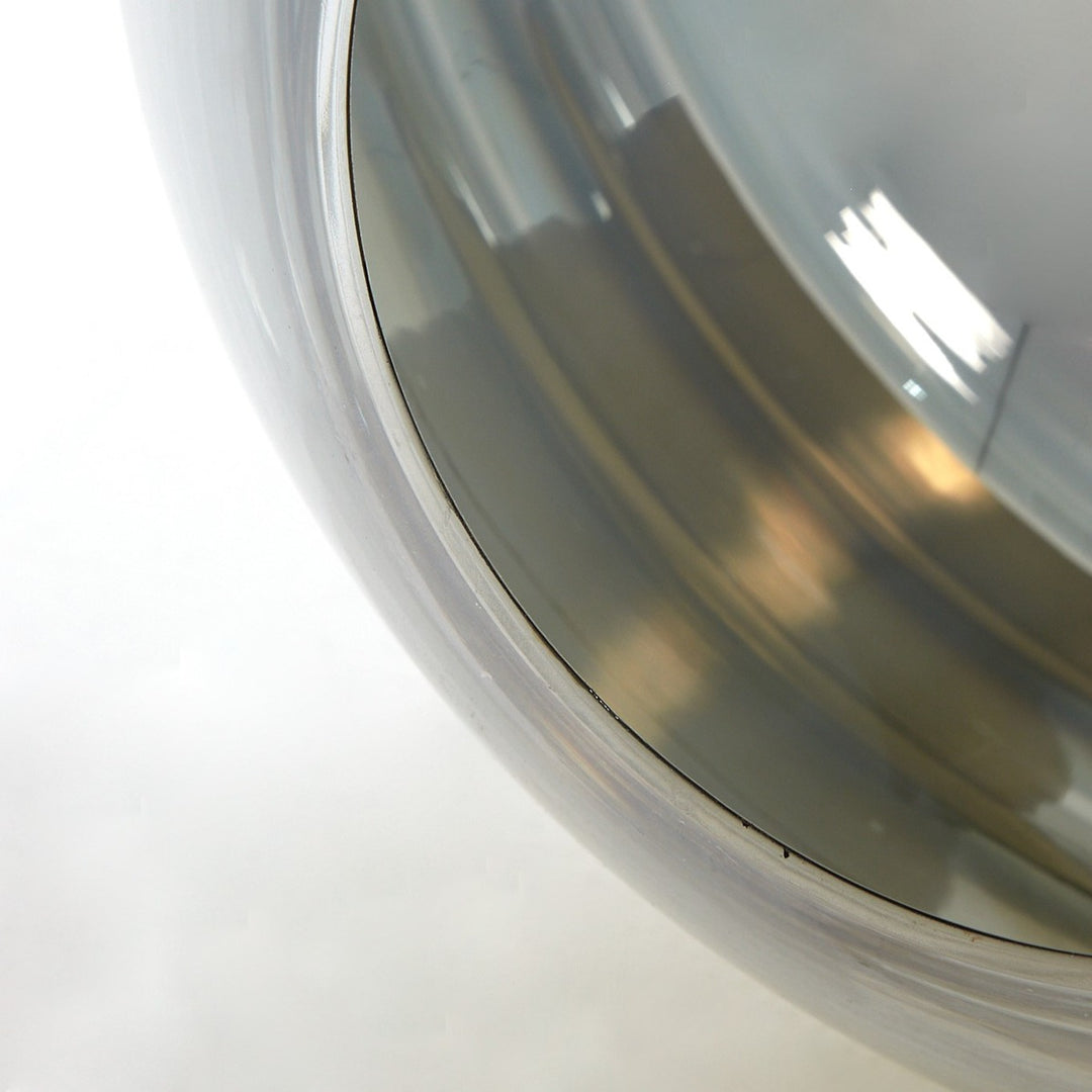 Mayson Floor Lamp - Gold & Brown Glass Light & Living 8