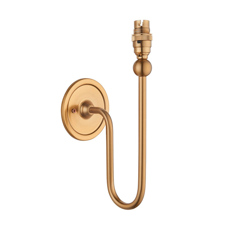 Santia Wall Light - Brushed Aged Brass Endon 1