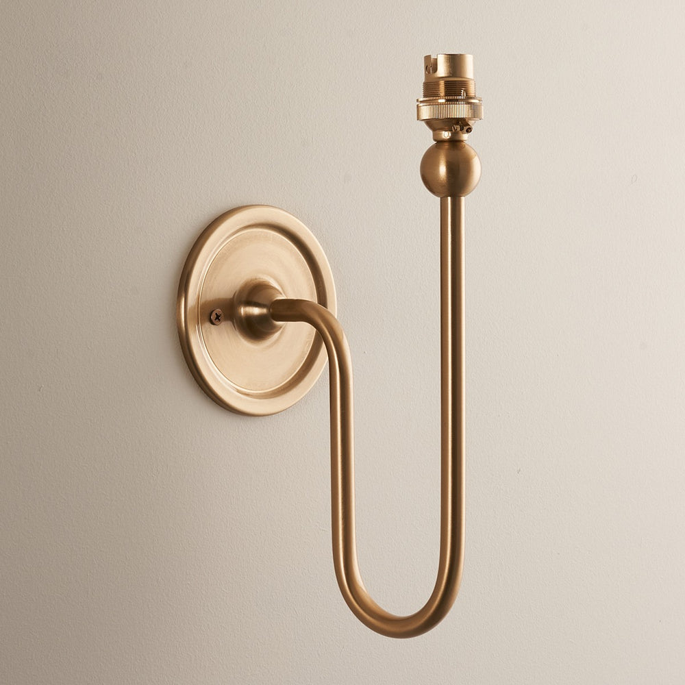 Santia Wall Light - Brushed Aged Brass Endon 2